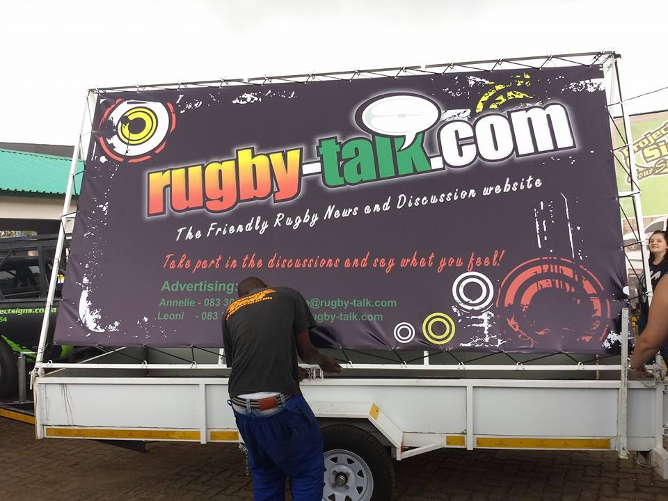 Rugby-Talk PVC Banner