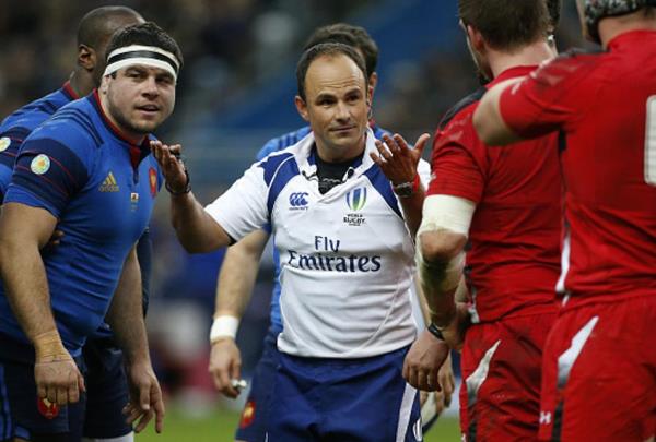 Jaco Peyper, referee for the opening game of the Rugby World Cup