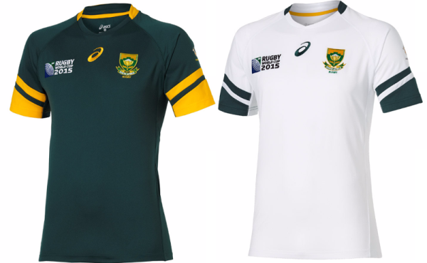 South Africa 2015 Rugby World Cup Jersey